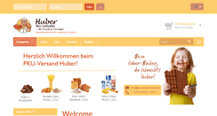 Desktop Screenshot of pku-versand-huber.de